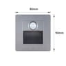 PIR Motion Sensor LED Stair Step Wall Light With BuiltIn Backlight 3