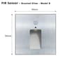 Aluminum LED Motion Sensor Stair Wall Light For Bathroom And Kitchen 16