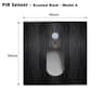 Aluminum LED Motion Sensor Stair Wall Light For Bathroom And Kitchen 10
