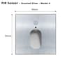 Aluminum LED Motion Sensor Stair Wall Light For Bathroom And Kitchen 12