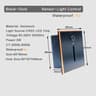3W Recessed LED Motion Sensor Stair Step Light For Indoor Use 3