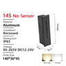 Waterproof Recessed LED Outdoor Stair Step Light For Pathways And Fences 2