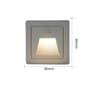3W IP65 Waterproof LED Motion Sensor Outdoor Stair Step Light 3
