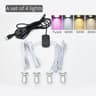 5V USB Mini LED Swivel Spotlights With Dimming Switch For Cabinet And Display Lighting 7