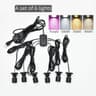 5V USB Mini LED Swivel Spotlights With Dimming Switch For Cabinet And Display Lighting 8