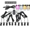 5V USB Mini LED Swivel Spotlights With Dimming Switch For Cabinet And Display Lighting 15