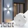 Rechargeable RGB LED Motion Sensor Magnetic Wall Spotlight Night Light 1