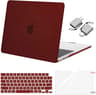 025 Clear Hard Shell MacBook Cover Snap On Case For MacBook Air  Pro M1M4 3