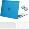 025 Clear Hard Shell MacBook Cover Snap On Case For MacBook Air  Pro M1M4 23