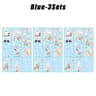 Reusable Christmas Window Clings Snowman  Tree White Static Decals For Glass Doors 3