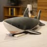 Giant Shark Plush Pillow For Sleeping  Soft Stuffed Shark Body Cushion 6
