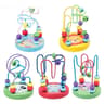 Colorful Wooden Roller Coaster Bead Maze Toy For Preschool Learning 6