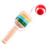 Montessori Wooden CupandBall Skill Toy ThrowandCatch Game For Kids 6