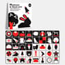 High Contrast Baby Cards Montessori Visual Stimulation Flash Cards For Newborns 4