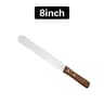 Stainless Steel Cake Icing Spatula With Wooden Handle  Professional Frosting Knife 412 Inch Options 11