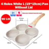 4Cup Nonstick Omelet Egg Frying Pan With Lid  Thickened Breakfast Pancake Skillet 4
