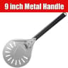 Perforated Aluminum Pizza Turning Peel  Round Pizza Peel Turner With Long Handle 7912 Inch 7