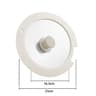Universal Tempered Glass Pot Lid With Silicone Rim  Spill Stopper Replacement Pan Lid 1826cm 8