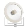 Universal Tempered Glass Pot Lid With Silicone Rim  Spill Stopper Replacement Pan Lid 1826cm 9