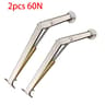 HeavyDuty Gas Struts SoftClose Lid Support Hinges  Adjustable 60N200N Gas Springs 2Pack 5