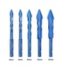 HighHardness Triangle Drill Bit Set  Precision Glass Ceramic  Concrete Drilling 6