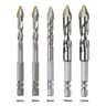 HighHardness Triangle Drill Bit Set  Precision Glass Ceramic  Concrete Drilling 7