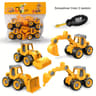 DIY Construction Excavator Toy With Screw Assembly  Sliding Action 5