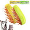 3in1 Steam Pet Grooming Brush With Massage  Shedding Control For Cats And Dogs 7