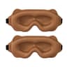3D Sleep Mask For Deep Rest  Light Blocking Eye Mask With Breathable PressureFree Comfort 3