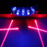 Bike LED Laser Tail Light  Waterproof Cycling Rear Light With Safety Lane Lasers 4