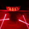Bike LED Laser Tail Light  Waterproof Cycling Rear Light With Safety Lane Lasers 7