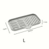 SplashGuard Silicone Faucet Mat  Sink Splash Drying Tray  Countertop Organizer 4