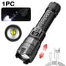 PowerBeam Tactical LED Flashlight With Digital Display  USB Recharge 9