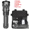 PowerBeam Tactical LED Flashlight With Digital Display  USB Recharge 15