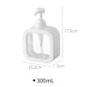 PurePour Large Capacity Detergent Dispenser Bottle  Refillable Laundry  Shower Gel Container 5