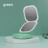 GlowFold LED Makeup Mirror  DoubleSided 3x Magnification Portable Mirror With Adjustable Light 5