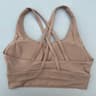 Performance Cross Back Sports Bra  Supportive Women Fitness Bra With PushUp Chest Pads 9