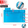 ProShield Silicone Repair Mat  HeatResistant Soldering Mat With AntiStatic Magnetic Surface 12