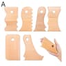 ProForm Pottery Trimming Tools  7Piece Pottery Rib Set For Precise Ceramic Shaping 5