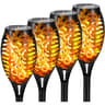 Solar Flame Torch Lights Outdoor  Solar Flame Lights With Waterproof LED Flicker For Garden  Yard 5