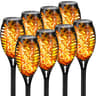 Solar Flame Torch Lights Outdoor  Solar Flame Lights With Waterproof LED Flicker For Garden  Yard 7