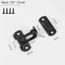 Stainless Steel Barn Door Lock  Sliding Door Latch With 0180 Flip For Bathrooms Garages  Pet Doors 7
