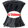 SecureFlex Nylon Cable Ties  HeavyDuty Zip Ties For Home Office  DIY 8