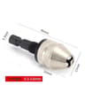 Adjustable Mini Drill Chuck  3Jaw QuickChange Chuck With Hex Shank 0336mm 7