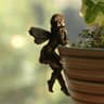 BlossomGrace Fairy Pot Huggers  Angel Resin Garden Planter Decoration For Flower Pots 6