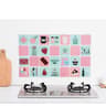 CleanShield Kitchen Wall Protection Film  Waterproof  OilProof Tile Sticker For Backsplash 8
