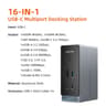 CABLETIME ProExpand 16in1 USB C Docking Station  4K60Hz Type C Dock With HDMI PD100W  Gigabit Ether 4