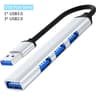 4Port USB Type C Hub  HighSpeed USB 30 MultiPort Splitter Adapter 9