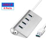 7Port Aluminum USB 30 Hub  HighSpeed 5Gbps MultiPort Splitter For Laptop And PC 5