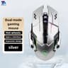 MINGCVIL Rechargeable Wireless Gaming Mouse  Bluetooth RGB Backlit PC Mouse 5
